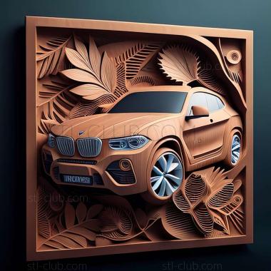3D модель BMW X6 (STL)